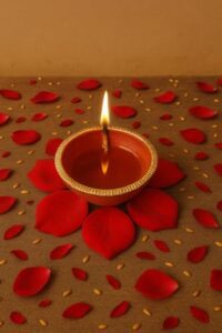 Clay Root Traditional Big Clay Diya – Re... - Image 6