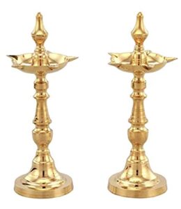 Denique Brass Traditional Kerala Oil/Ghe... - Image 6