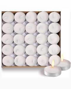 Homesake tealight Candles Unscented White Lon... - Image 3