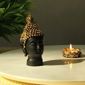 TIED RIBBONS Resin Buddha Head Idol Stat... - Image 3