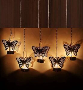 EASYERA Hanging Butterfly Tealight Candle Hol... - Image 5