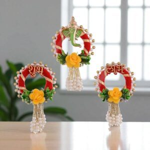 SAUDEEP INDIA 3 Inch Shubh Labh Door Hanging ... - Image 6