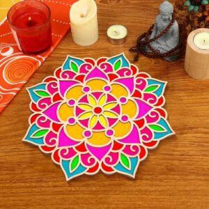 Reusable Rangoli Stencils Making Tools K... - Image 5