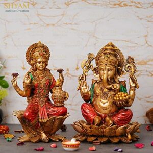 Pair of 1FT Large Antique Goddess Lakshm... - Image 3