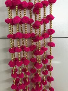 Magpie Collections Handmade Dark Pink Strings... - Image 5