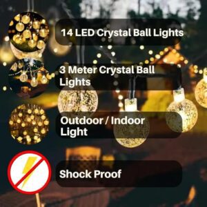 One94Store Crystal Ball String Lights – ... - Image 6