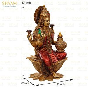 Pair of 1FT Large Antique Goddess Lakshm... - Image 6