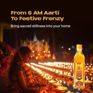 Granules Premium Pooja Oil for Diya – 50... - Image 6