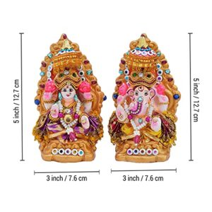 TIED RIBBONS Lord Laxmi Ganesh Pair Murt... - Image 7