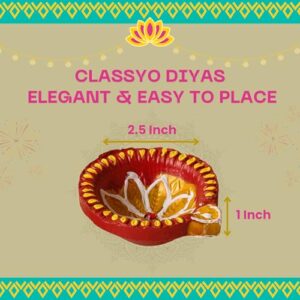 Classyo Mitti Diya Handmade Clay Diyas f... - Image 4