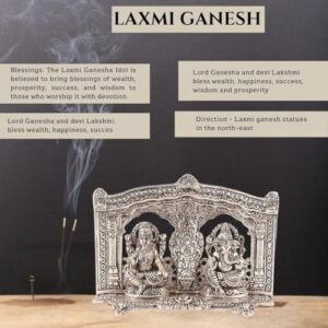 Lavanaya Silver®– Silver Plated Laxmi Ga... - Image 8