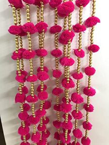 Magpie Collections Handmade Dark Pink Strings... - Image 3