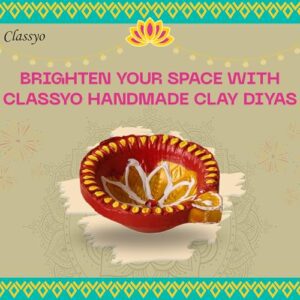 Classyo Mitti Diya Handmade Clay Diyas f... - Image 8