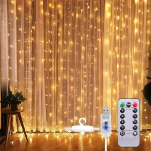 FLYNGO Fairy Curtain String Lights for D... - Image 2