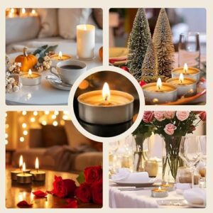 ViMe Tealight Candles Pack of 50 | Unscented ... - Image 7