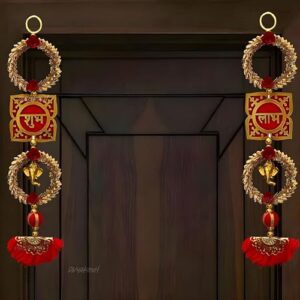 Divyakosh Wood shubh labh for Door Entrance (... - Image 2