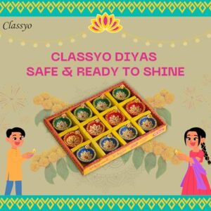 Classyo Mitti Diya Handmade Clay Diyas f... - Image 5