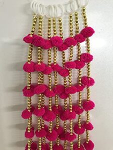 Magpie Collections Handmade Dark Pink Strings... - Image 4
