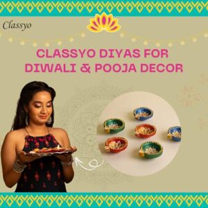 Classyo Mitti Diya Handmade Clay Diyas f... - Image 6