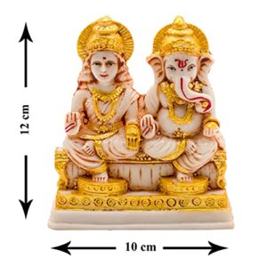 Laxmi Ganesh Idol for Home Decor Mandir ... - Image 3