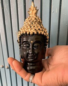 TIED RIBBONS Resin Buddha Head Idol Stat... - Image 7