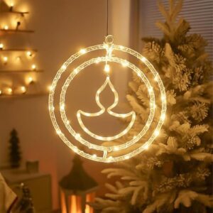 MIRADH 30 CM Diya Pendant Hanging Lights – Wa... - Image 2
