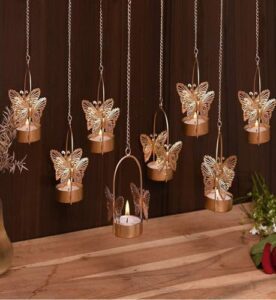EASYERA Hanging Butterfly Tealight Candle Hol... - Image 2