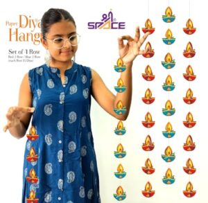 Shree Space - Diya Hanging ( DH ) Pack of 4 R... - Image 3