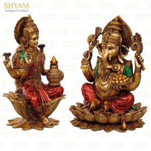 Pair of 1FT Large Antique Goddess Lakshm... - Image 5