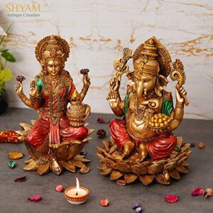 Pair of 1FT Large Antique Goddess Lakshm... - Image 4
