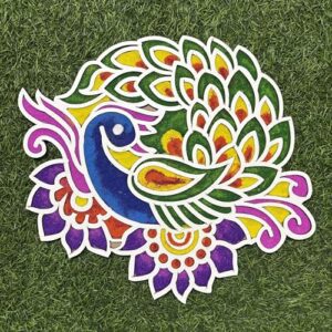 Picrazee Ready Rangoli Stencil Mats Easy... - Image 2