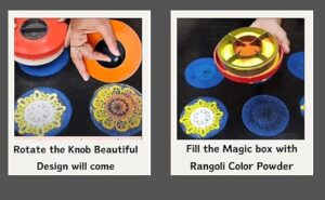 RECLUSE Magic Rangoli Making Kit Box wit... - Image 4
