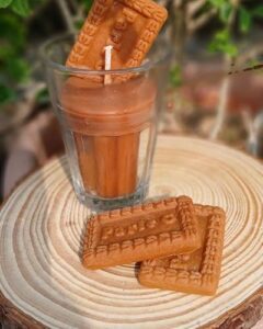 Masala Tea (Chai & Biscuit) Scented Candles i... - Image 4