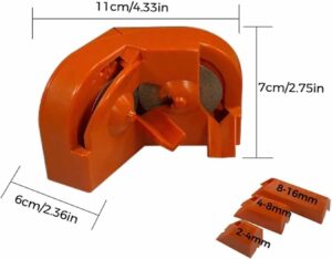 Artnery Multipurpose Drill Bit Grinding Sharpener, Portable Electric Drill Bit Sharpener Tool, Twist Drill Polishing Wheel Tool, Cobalt Drill Bit Grinding Tool for High-Speed Steel Carbide - Image 5