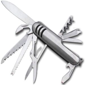 ShivExim Stylish Multi Tool 11 Function Multi Utility Swiss Knife, Stainless Steel - Image 2