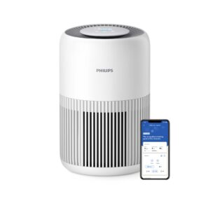 Philips AC0950 Smart Air Purifier for Home|Real Time AQI Display|Covers upto 300 sqft|Removes 99.97% of Virus,Allergen,Dust & PM2.5|HEPA Filter|Filter Life Upto 9000 Hrs|Ideal for Bedroom|App Control - Image 2