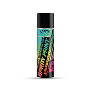 RESIL VISTA Black Glossy Spray Paint 400 ml (290 g)| DIY Acrylic Spray Paint | Quick-Drying, Multi-Surface for Metal, Wood, Plastic, Walls, Automotives - Image 2