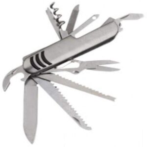 ShivExim Stylish Multi Tool 11 Function Multi Utility Swiss Knife, Stainless Steel - Image 3