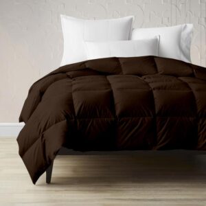 Bhoomi Impex Comforter Double Bed - Heavy Winter Comforter Double Bed Blanket | Quilt | Duvets | Light Weight - 300 GSM, Soft and Warm Winter Comforter Chocolate Color - Image 2