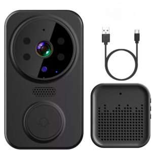 Drumstone 𝐖𝐢𝐭𝐡 𝟏𝟓 𝐘𝐄𝐀𝐑𝐒 𝐖𝐀𝐑𝐑𝐀𝐍𝐓𝐘 Wireless WiFi Video Doorbell Camera with Indoor Chime|HD Resolution & Real-Time Two-Way Audio|Smart Security Doorbell|Best Gift for Home Safety - Image 2