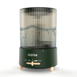 Costar Humidifier for Room 4.2 Litres Cool Mist Ultrasonic Humidifier Large Capacity Water Tank Humidity Whisper-Quiet Cool Mist Humidifier,Top Fill, Auto-Shut off,Effective Cold & Cough Relief - Image 2