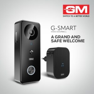 GM G-Smart Video Doorbell I Video Door Phone I Home Security Camera & Door Bell I Smart WiFi I Full HD Video 1080P I AI Human Detection 1Y Warranty - Image 8