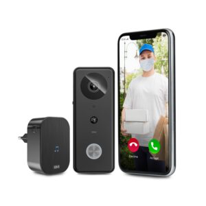 GM G-Smart Video Doorbell I Video Door Phone I Home Security Camera & Door Bell I Smart WiFi I Full HD Video 1080P I AI Human Detection 1Y Warranty - Image 2