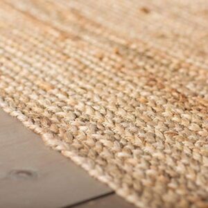 STARAR DECOR Handwoven Jute Area Rug - 2x3 ft | Natural, Durable & Braided | Perfect for Small Spaces (Jute, 2x3 Feet) - Image 5