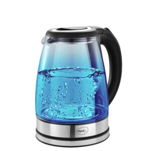 Pigeon by Stovekraft Crystal Glass Electric Kettle 1.8 litre with LED Illumination, Heat Resistant Pyrex 1500 Watt - Image 2