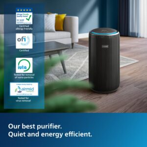 Philips AC4221 Smart Air Purifier for Home|Real Time AQI Display|Covers upto 700 sqft|Removes 99.97% of Virus,Allergen,Dust & PM2.5|50% Quieter|Filter Life Upto 9000 Hrs|Ideal for Living room - Image 7