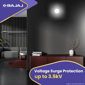 Bajaj Ivora Motion Sensor LED Lamp 9W CDL B22 | 5 Star Rated | Energy Efficient & Motion Sensor Operation | Wide Operating Voltage | 1 Year - Warranty (Pack Of 1, White) - Image 6