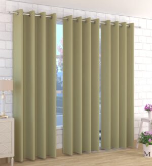 Kiara Creations 2 Piece Room Darkening Thermal Insulated Blackout Curtains for Window 5 Feet, Olive Green (Olive Green, Window - 5 Feet) - Image 2