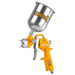 INGCO Air Spray Gun, 400ml Capacity Spray Gun | 1.5mm Nozzles Stainless Steel | 180 Ml/min | Suitable for Base Coat Spray Gun for Auto Paint - Image 9