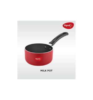 Pigeon by Stoverkraft Non-Stick Cookware Set of 7 Pc w/o Induction Base Includes Nonstick Tawa 23cm, Nonstick Fry Pan 24cm, Nonstick Kadhai with Stainless Steel Lid 24cm, Nonstick Sauce Red, Standard - Image 6